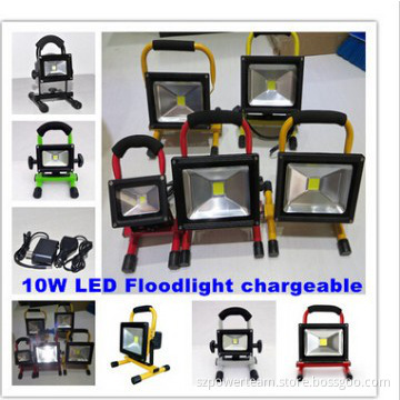 10w rechargeable LED floodlights outdoor, solar lights outdoor
